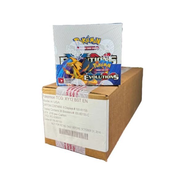 XY Evolutions Booster Box Case