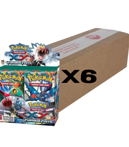 Sealed Case Furious Fists Booster Box - XY3