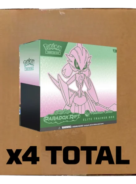 Sealed Case Paradox Rift Iron Valiant PC ETB - SV04